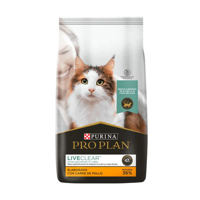 Alimento Para Gato Pro Plan Reductor de Alérgenos Live Clear 3 kg