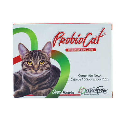 Probiótico Para Gato Probiocat (X 1 Sobre) Caja X 10 Sobres 2,5 g