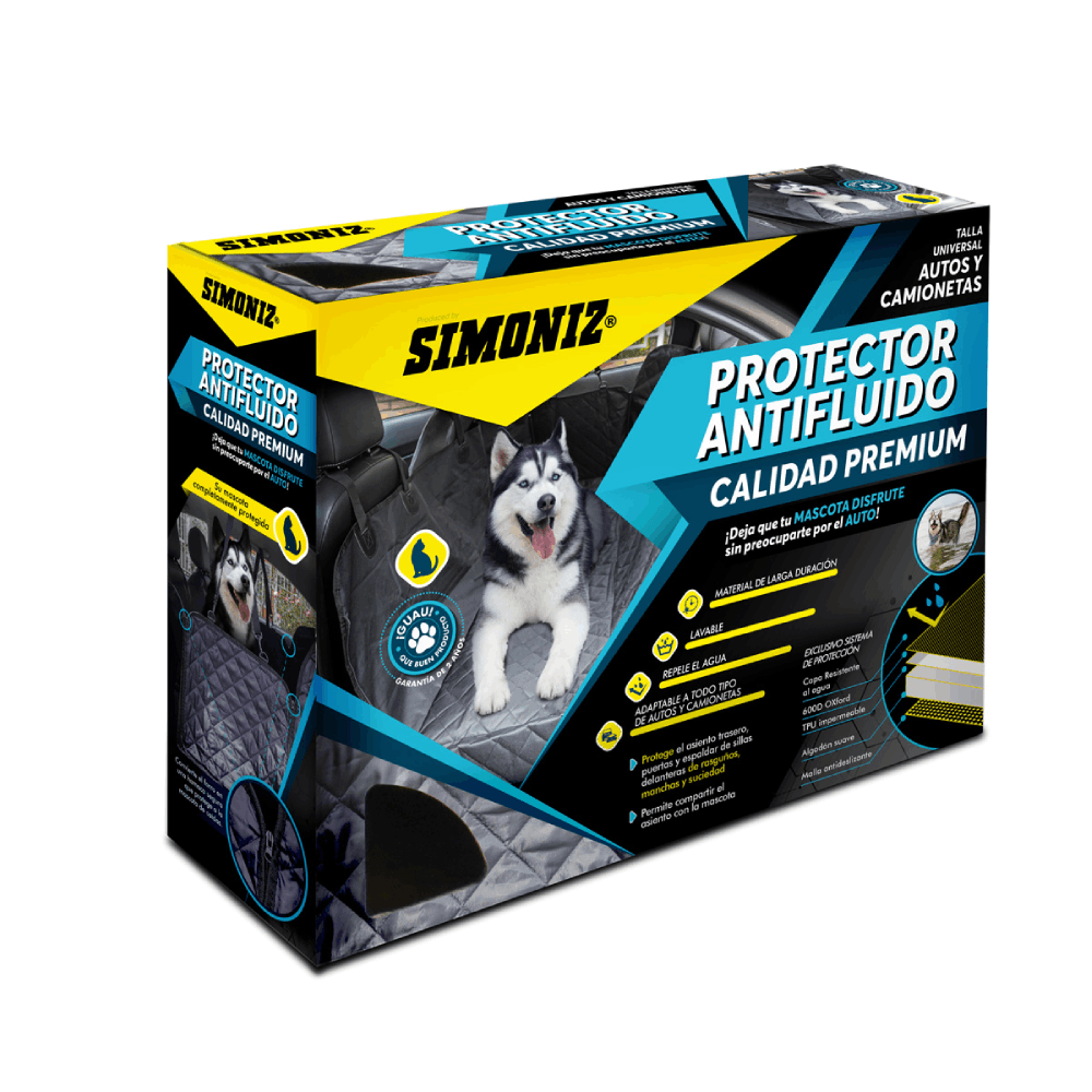 Protector de Asiento Antifluido Simoniz Binner Mascotas 1 u