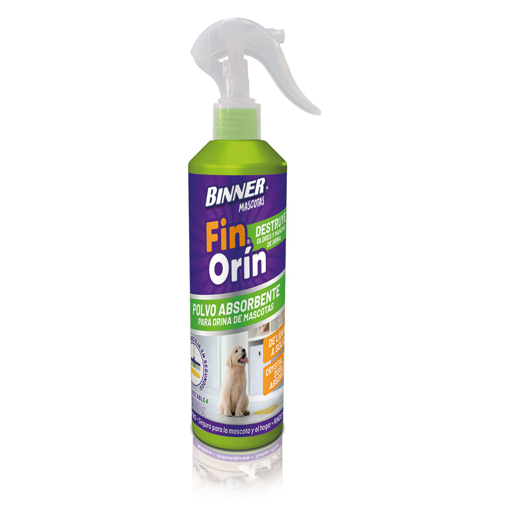 Controlador de Olor Fin Orín Binner Mascotas 300 ml