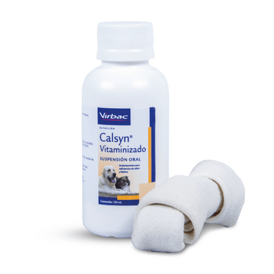 Multivitaminico Para Mascotas Virbac Calsyn 120 ml