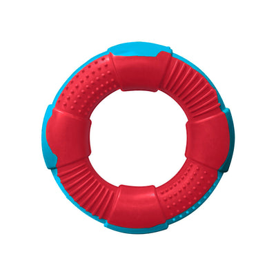 Juguete Aro Rojo y Azul para Perro DUR M