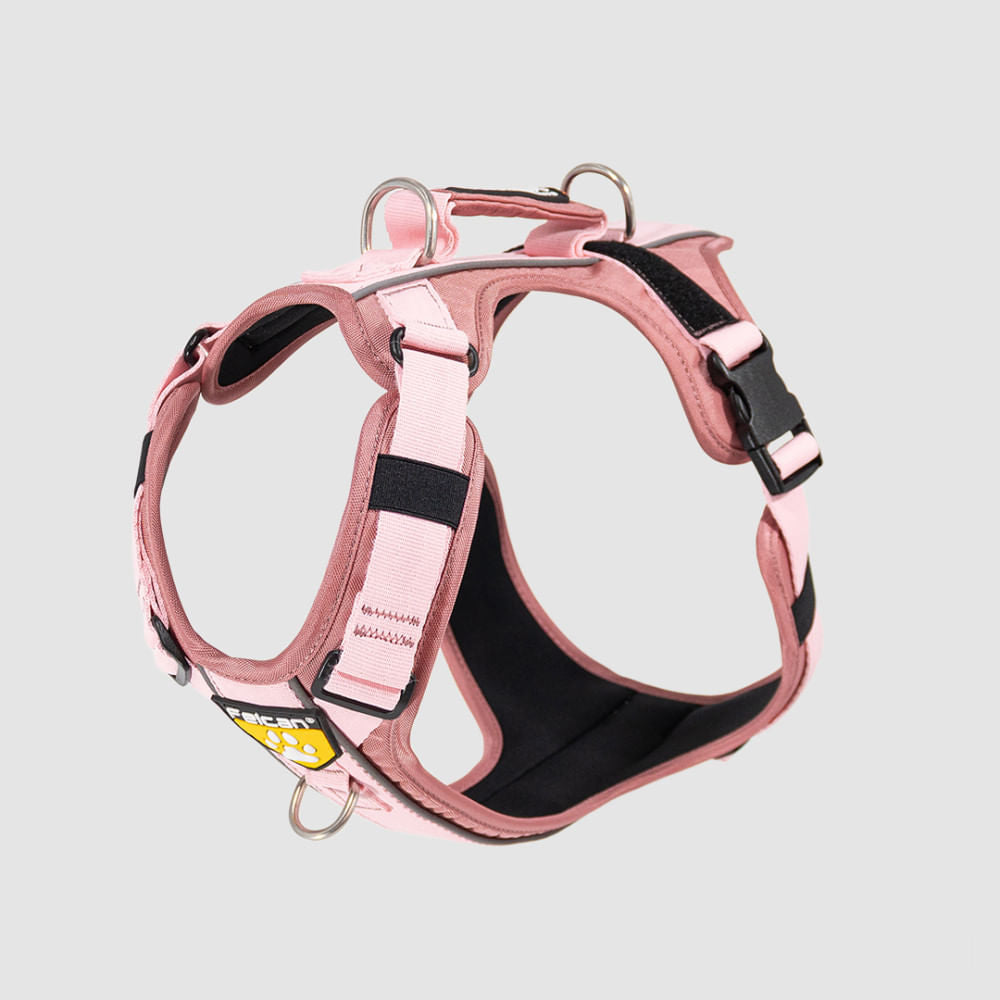 Arnés D-Mountain Palo De Rosa/Rosado Felcan para perro S