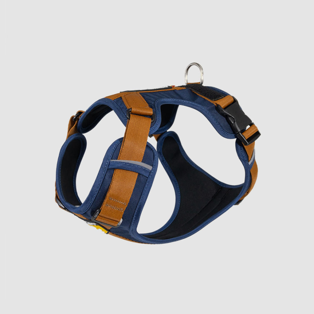 Arnés D-Urban Azul Osc/Chocolate Felcan para perro M