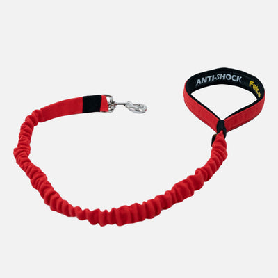 Correa Anti Shock Rojo Felcan para perro L-XL