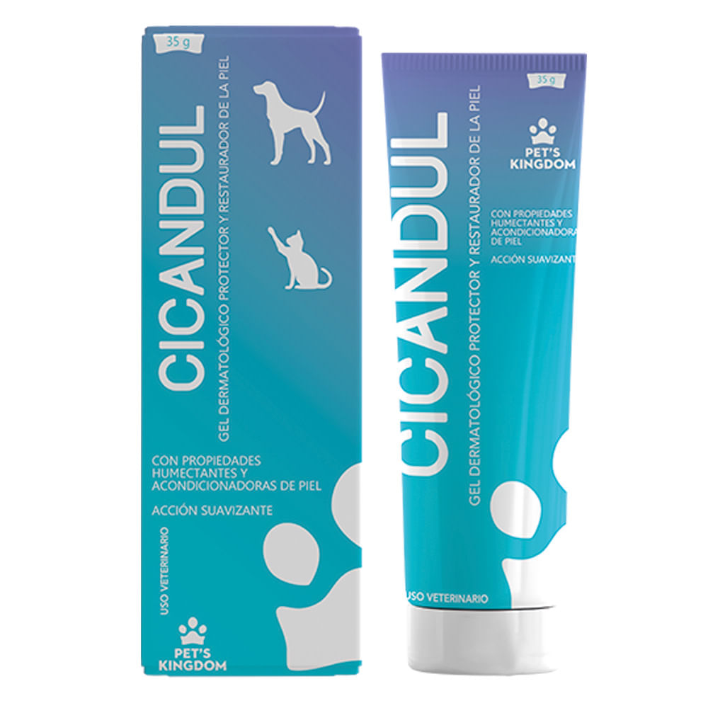 Tratamiento Dermatológico para Mascotas Pets Kingdom Cicandul 35 g