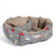 Combo Cama Pecky Gris Guamba Para Perro 50 x 50 cm