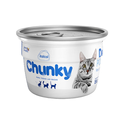 Alimento Húmedo Para Gato Chunky Delicat Pollo 156 g