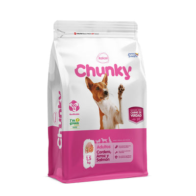 Alimento Para Perro Chunky Adulto Cordero 1,5 kg