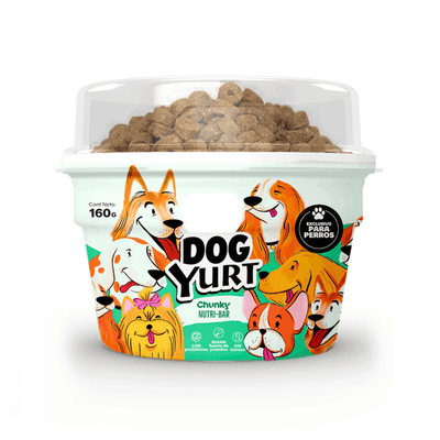 Alimento Húmedo Para Perro Chunky DogYurt - NUTRIBAR 160 g