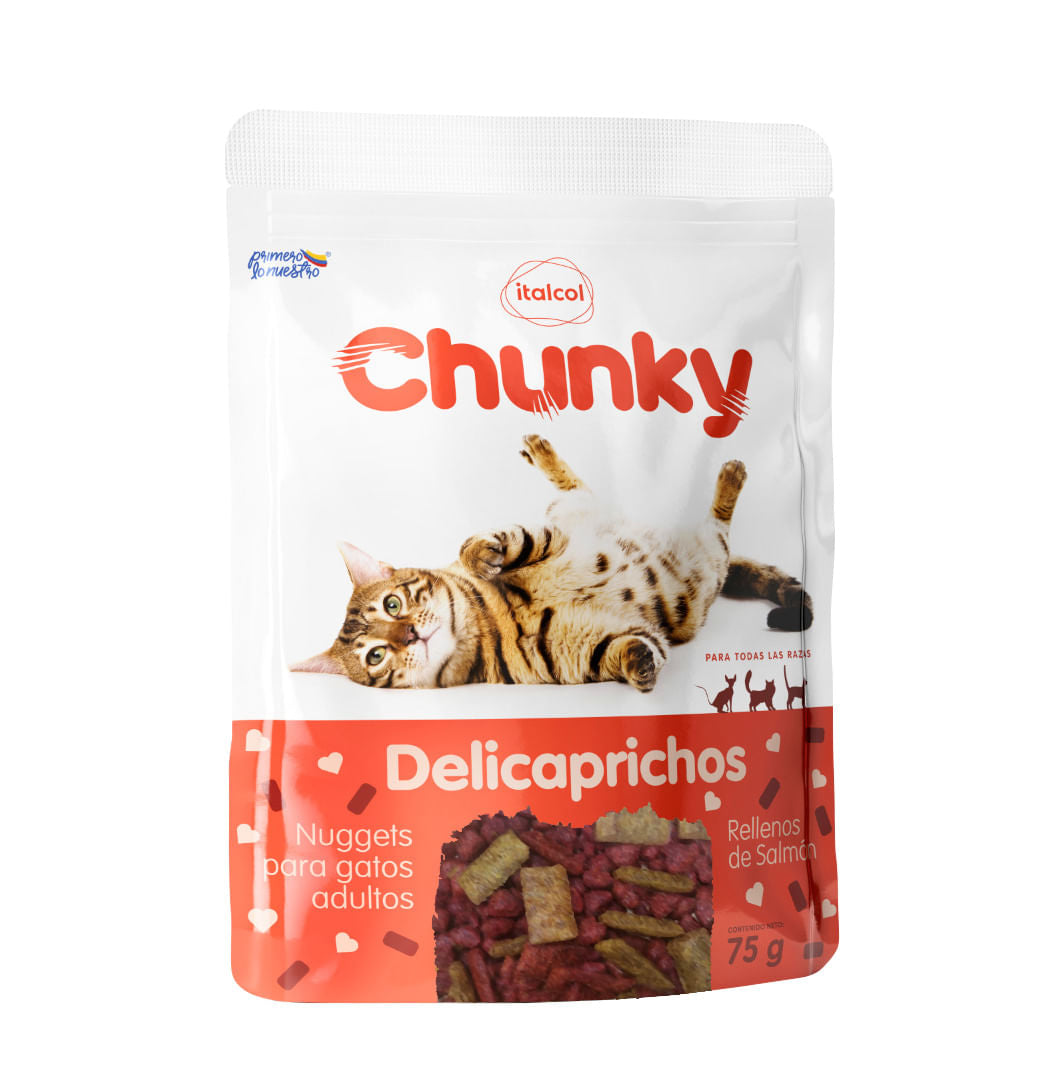 Snack Para Gato Chunky Delicaprichos 75 g