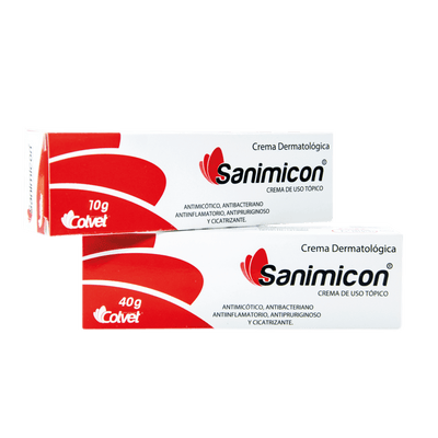 Crema Dermatológica Para Mascotas Sanimicon Sanimi 40 g