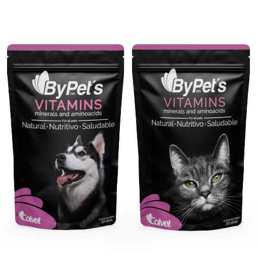 Nutracéutico Vitaminas Minerales Y Aminoacidos ByPets 30 g