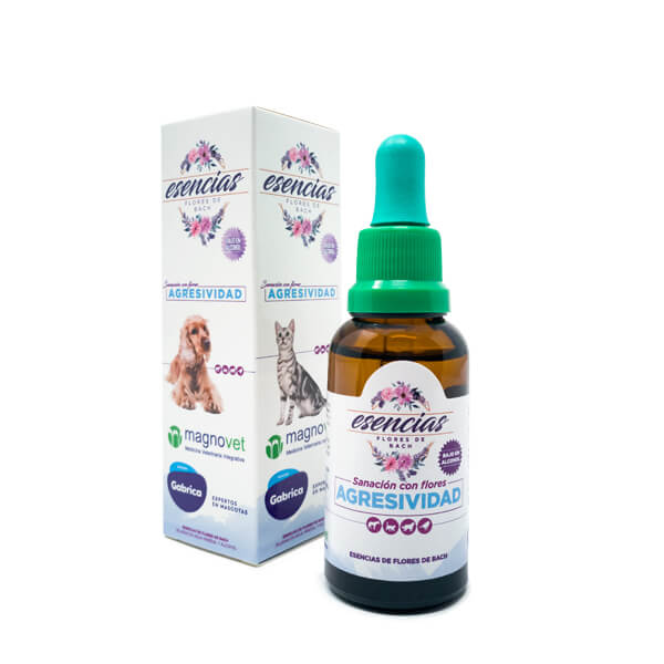 Esencia Floral Para Mascotas Agresividad Gotas 30 ml