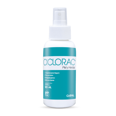 Antiséptico Para Mascotas Carval Ciclorac 120 ml