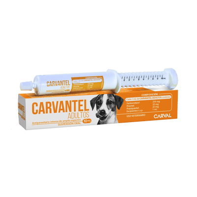 Antiparasitario Carvantel Para Perro Adulto 10 ml