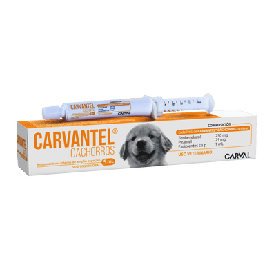 Antiparasitario Carvantel Para Perro Cachorro 5 ml