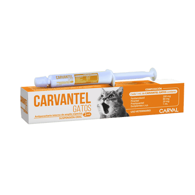Antiparasitario Carvantel Para Gato 2 ml