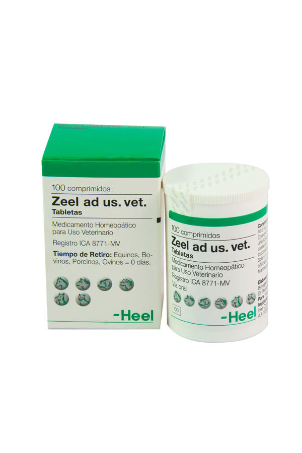 Medicamento Natural De Uso Veterinario Zeel Ad  Us Vet Tabletas 1 u