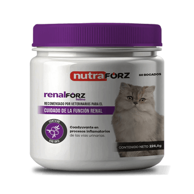 Suplemento renal Renalforz para gato Nutraforz 60 mast