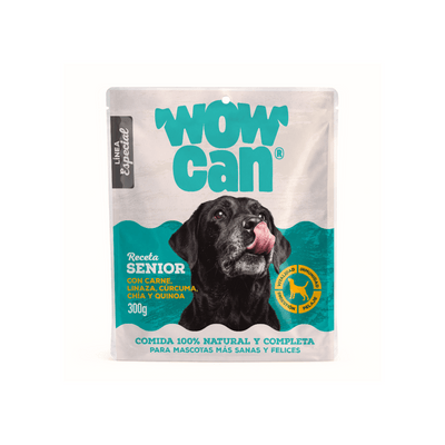 Alimento Húmedo para Perro Pouch Wow Can Senior 300 g