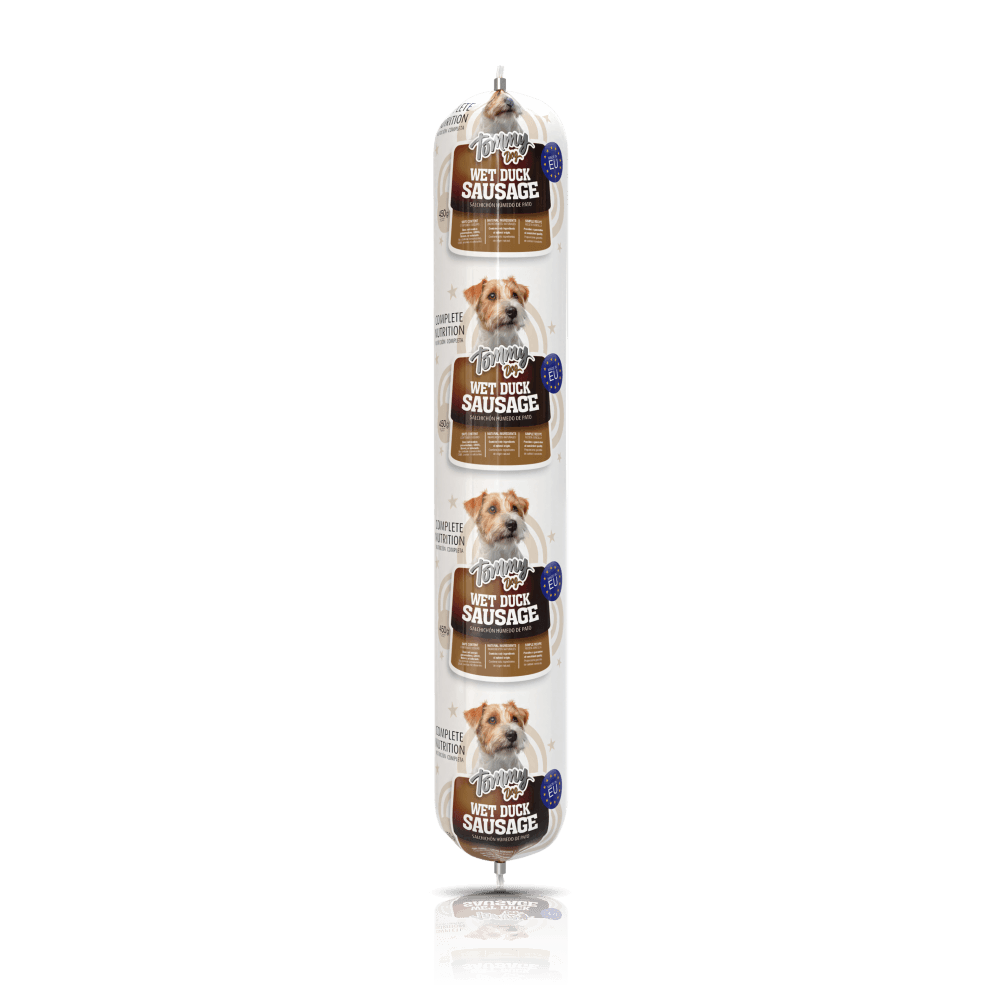 Alimento Húmedo para Perro Adulto Tommy Salchichón Pato 450 g