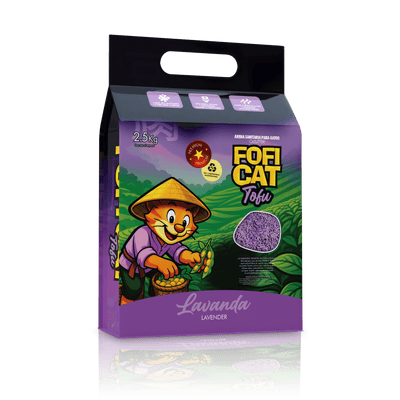 Arena Cat Tofu Lavanda Foficat 2,5 kg