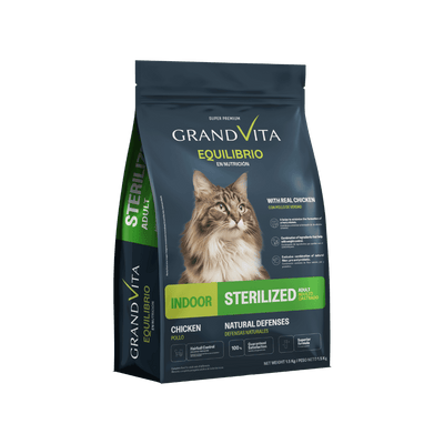 Alimento Grand Vita para gato castrado adulto Equilibrio 1,5 kg