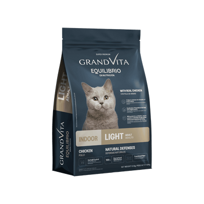 Alimento Grand Vita Light para gato adulto Equilibrio 1,5 kg