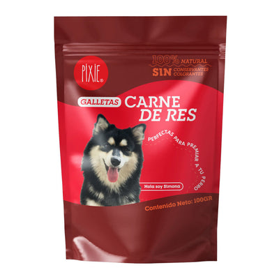 Galletas Para Perro Pixie Carne De Res 80 g