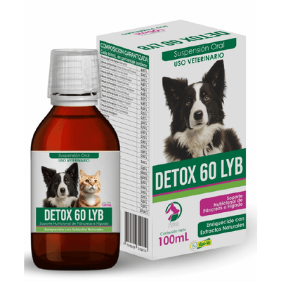 Suplemento detox líquido para mascotas Vital Vet 100 ml