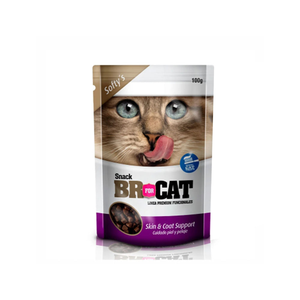 Snack Para Gato Br Skin And Coat Support 100 g