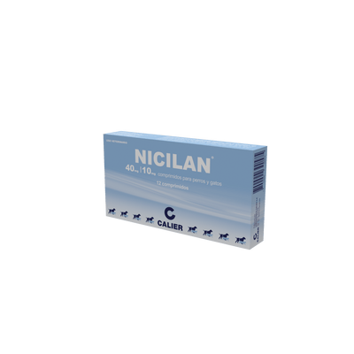 Antibiótico Nicilan para Mascotas Calier 12 Tabletas