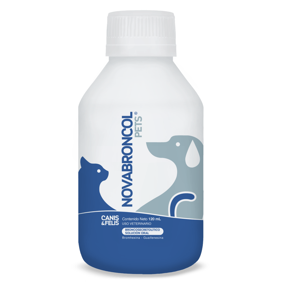 Medicamneto Para Mascotas Novalfarm Novabroncol Pets 120 ml