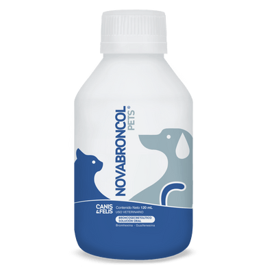 Medicamneto Para Mascotas Novalfarm Novabroncol Pets 120 ml