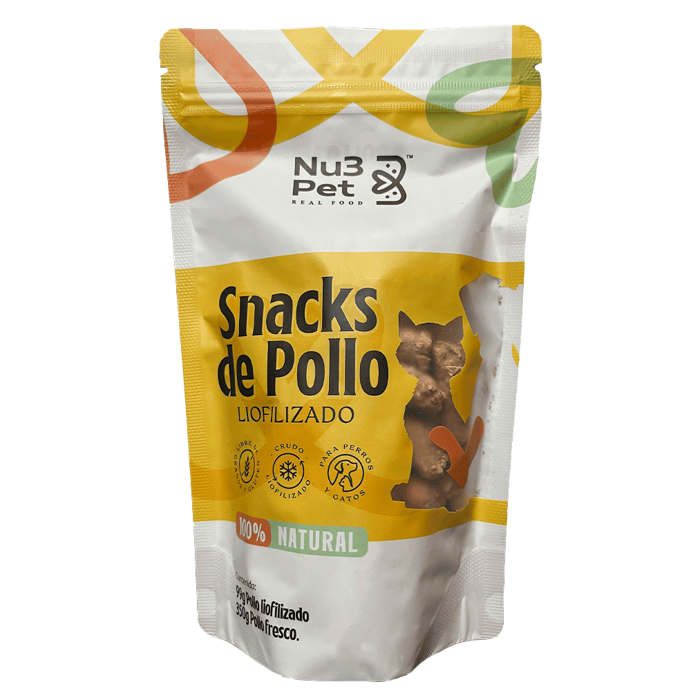 Snack de Pollo Liofilizado para Perro Nu3Pet 99 g