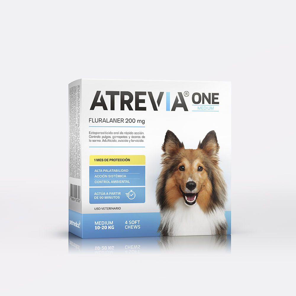 Antiparasitario oral para perro Atrevia one 10 - 20 kg - M