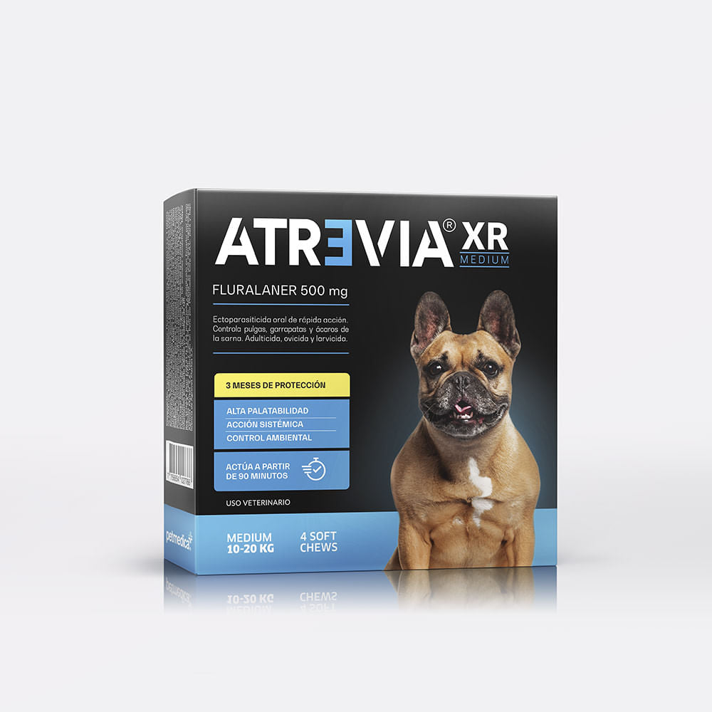 Antiparasitario oral para perro Atrevia xr 10 - 20 kg - M