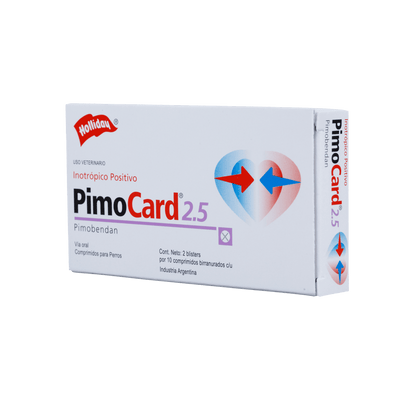 Medicamento Para Perro Holliday Pimocard 2,5 mg x 20 Tab