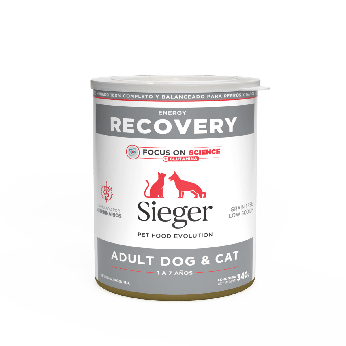 Alimento Húmedo para Perro Sieger Recovery 340 g