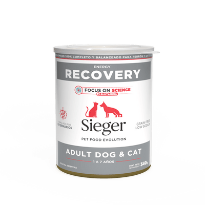 Alimento Húmedo para Perro Sieger Recovery 340 g