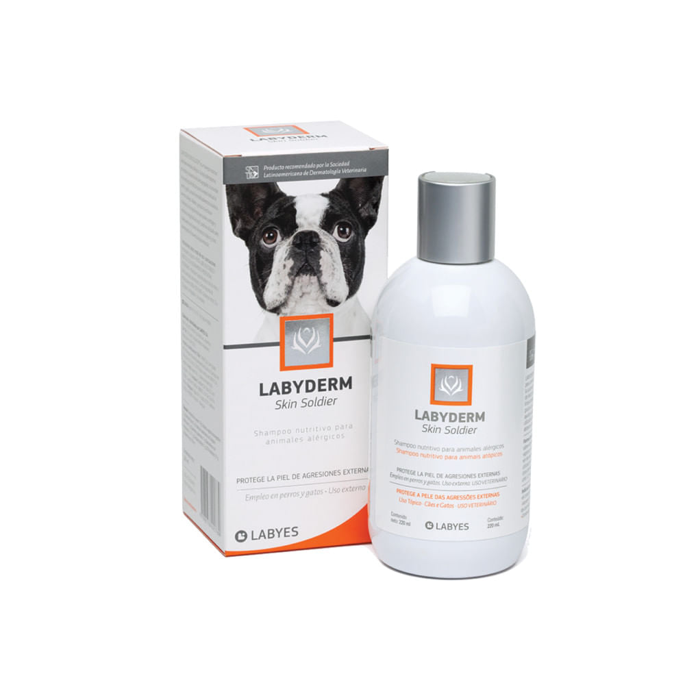 Shampoo Para Mascotas Labyderm Skin Soldier 220 ml