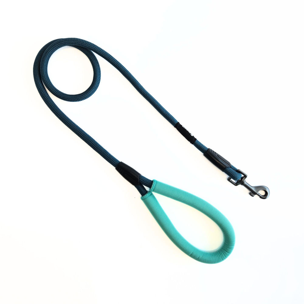 Correa Soga para Perro Puppis Teal Dominion 1,3 x 120 cm