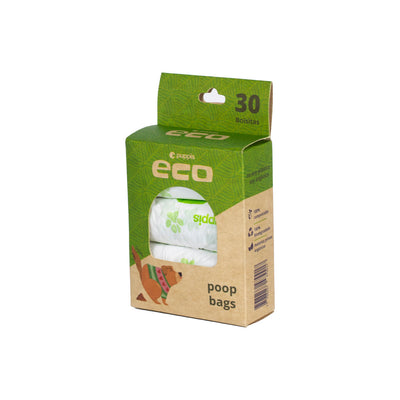 Bolsas Recolectoras Poop Bag Puppis Eco 3 Rollos x10
