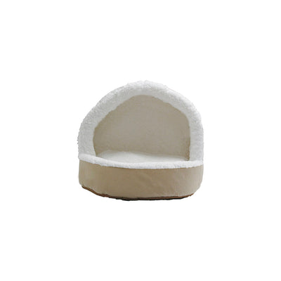 Cama iglú beige para gato Puppis Único