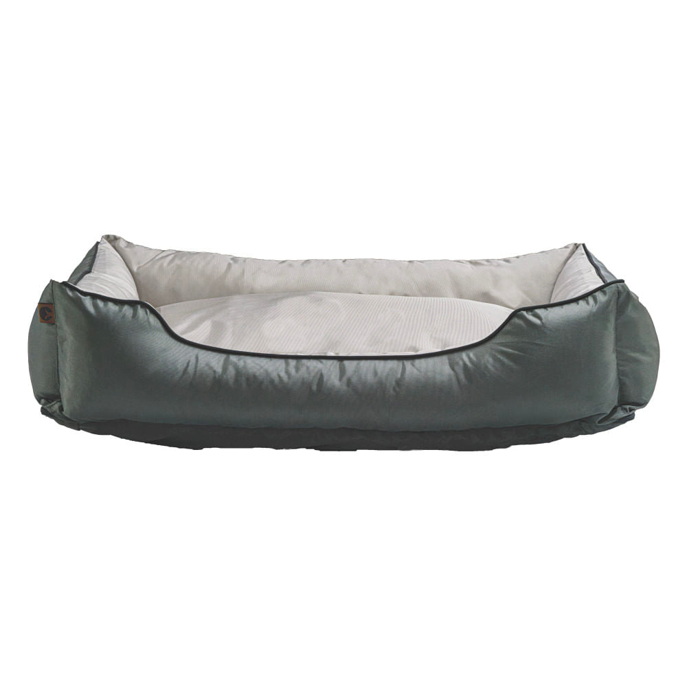 Moisés impermeable gris para mascota Puppis L