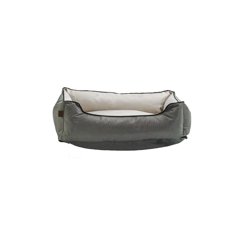 Moisés impermeable gris para mascota Puppis S