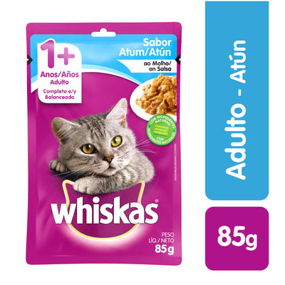 Alimento Húmedo Para Gato Whiskas Atún 85 g