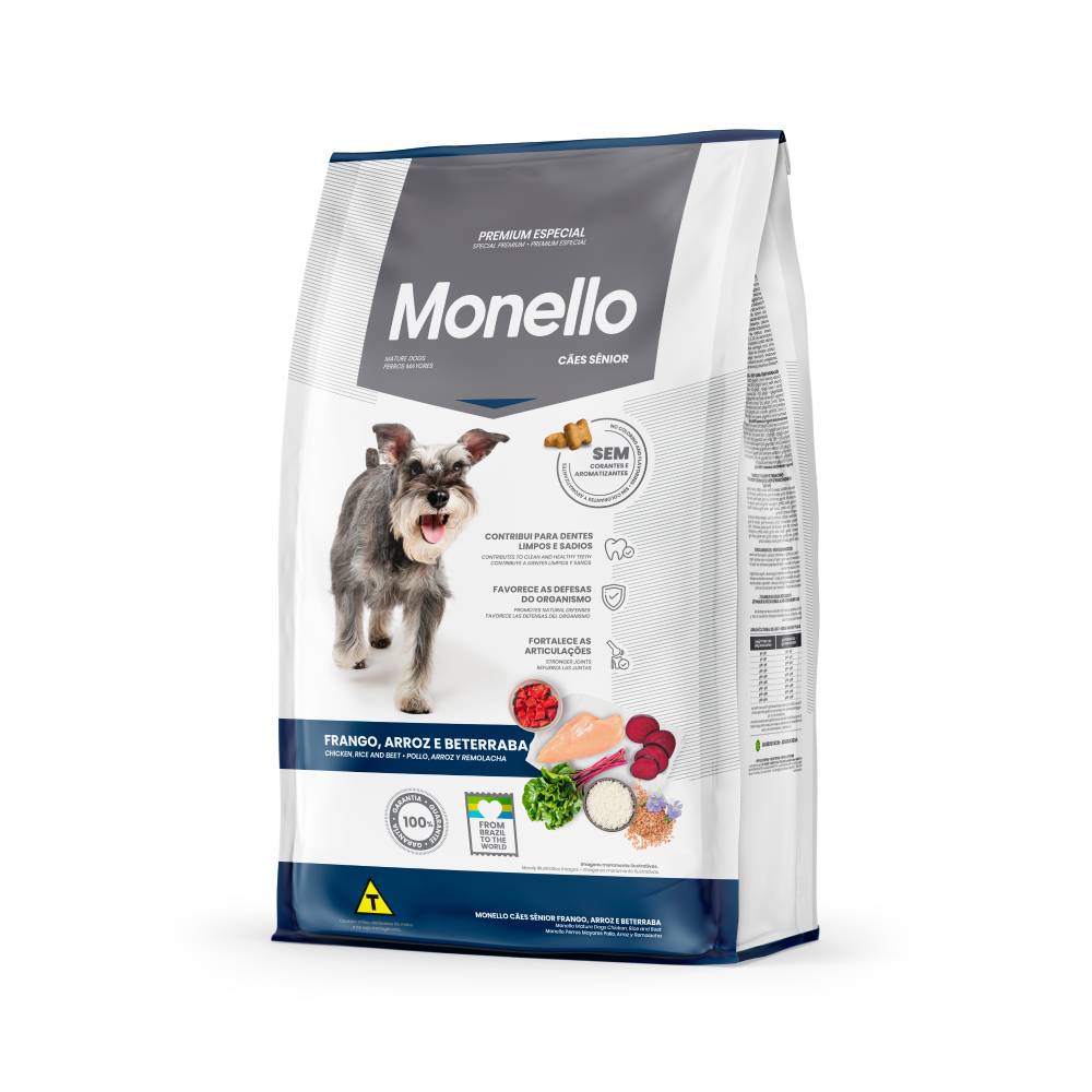 Alimento Seco Para Perro Monello Senior 10,1 kg