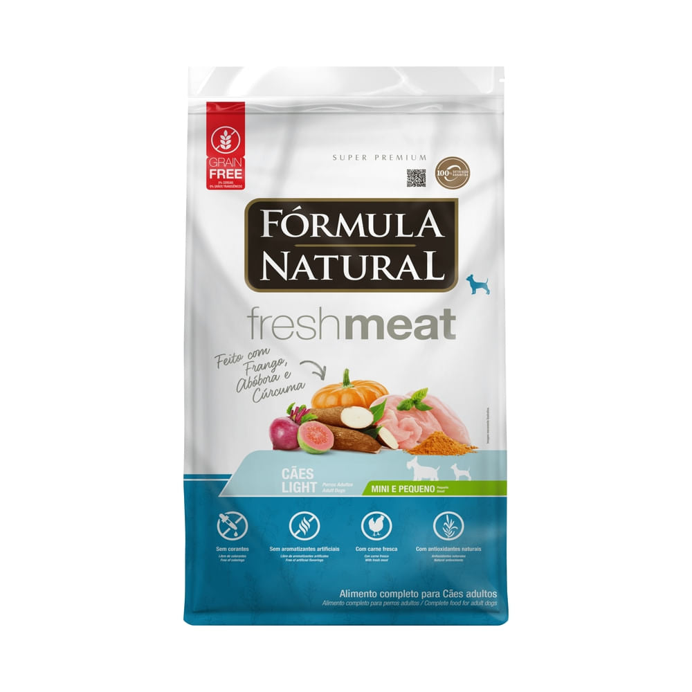 Alimento Seco Para Perro Adulo Fórmula Natural Light Min-Peq Pollo 1 kg